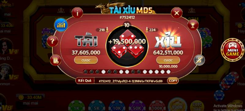Luật chơi tài xỉu đổi thưởng 
